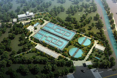 广西贵港桥圩镇污水处理厂一期工程设计项目